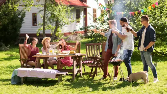 Femkamp till sommarfesten med fem roliga grenar